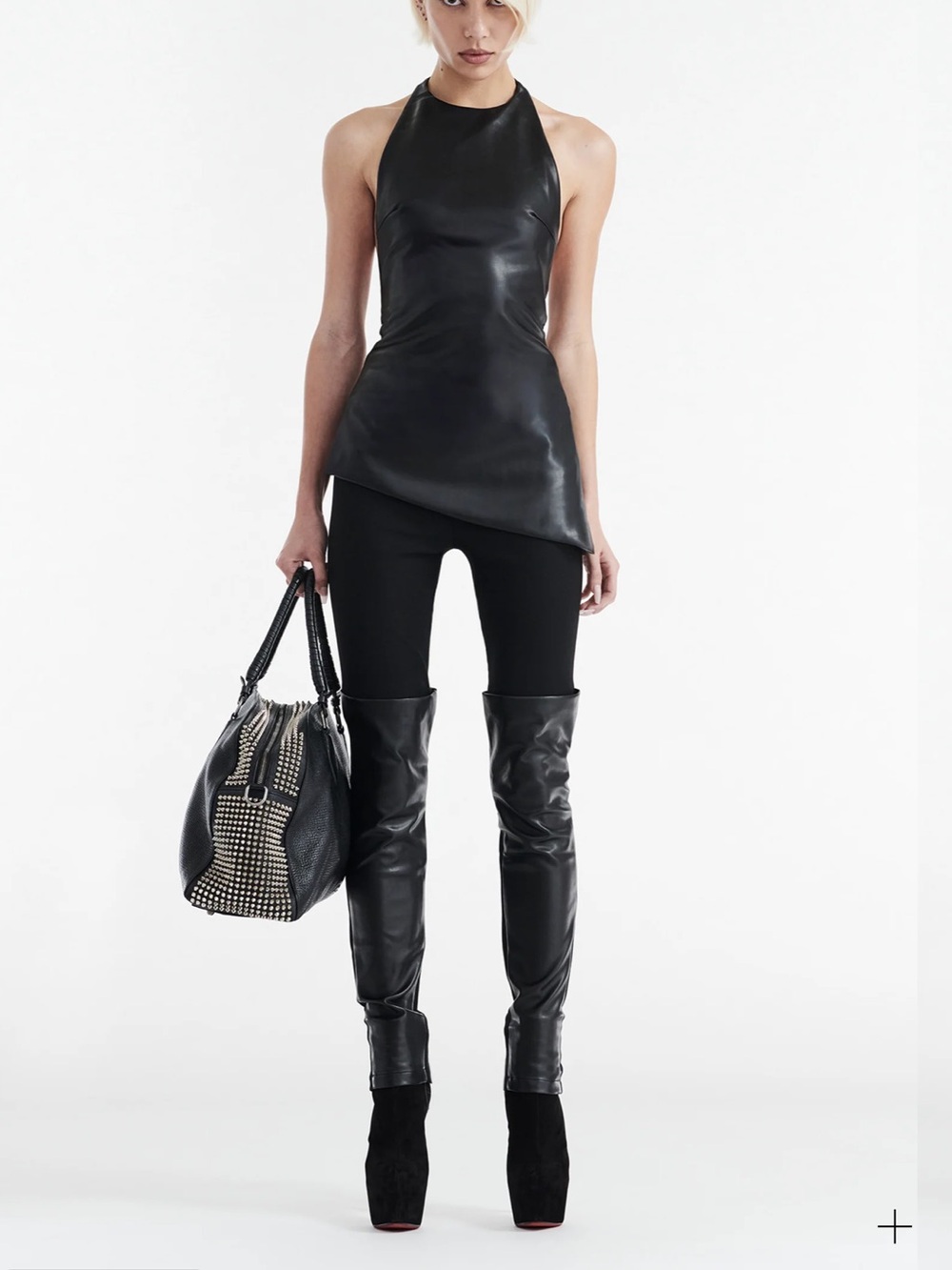 CDP by I.AM.GIA Black Leather Legging pants
